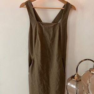 Theory Brown Pocket Dress